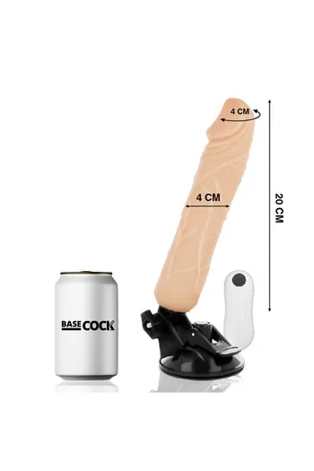BASECOCK: Realistic Vibrators with Suction Cup Base & Remote Control