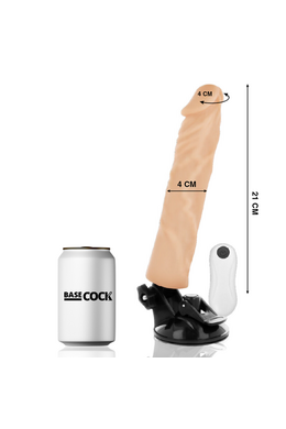 BASECOCK Realistic Vibrators - Handmade USA Dildos with Suction Base