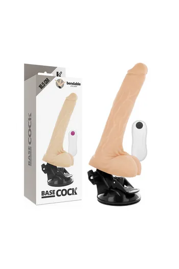 BASECOCK: Vibromassaggiatori Realistici Articolabili con Telecomando | Made in USA