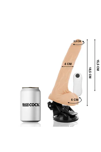 BASECOCK: Vibromassaggiatori Realistici Articolabili con Telecomando | Made in USA