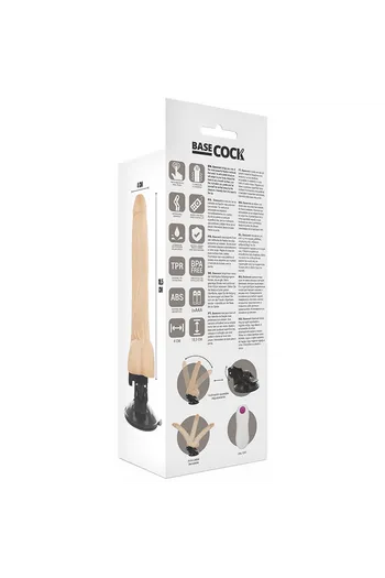 BASECOCK: Vibromassaggiatori Realistici Articolabili con Telecomando | Made in USA