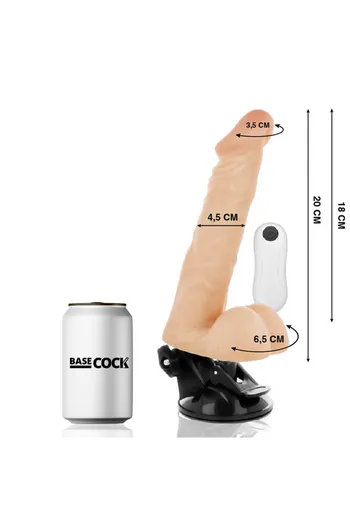 BASECOCK Vibratori Realistici - Il Più Realistico Al Mondo | Articolabili e con Telecomando