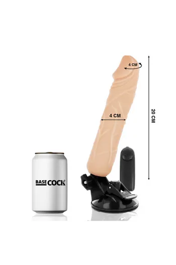 BASECOCK: Realistic USA-Made Vibrators with Remote Control and Suction Cup Base