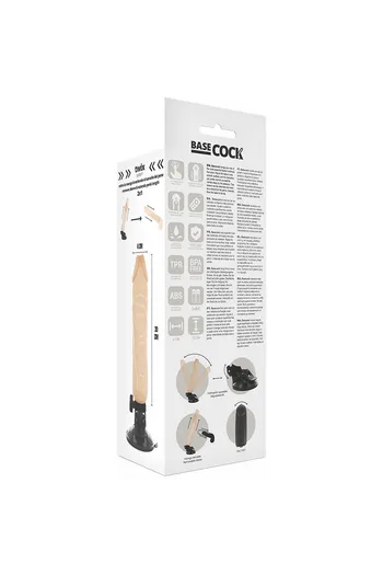 BASECOCK: Vibromassaggiatori Realistici USA con Controllo Remoto e Base a Ventosa