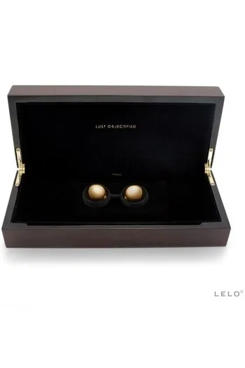 LELO LUNA Beads™ Luxe: 20K Gold Pleasure Beads for Intense Orgasms