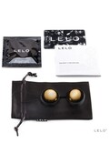 LELO LUNA Beads™ Luxe: Sfere di Piacere in Oro 20K per Orgasmi Intensi