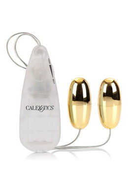 Pocket Exotics: Golden Double Bullet Vibrators - Safe & Sensual Pleasure