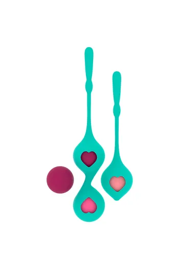 Deva by Rithual: Pelvic Training Kit with 4 Vaginal Balls for Toning and Enhancing Pleasure
