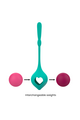 Deva by Rithual: Pelvic Training Kit with 4 Vaginal Balls for Toning and Enhancing Pleasure