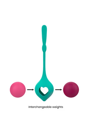 Deva by Rithual: Pelvic Training Kit with 4 Vaginal Balls for Toning and Enhancing Pleasure