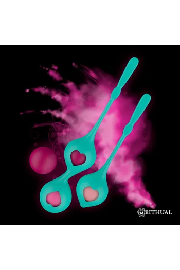 Deva by Rithual: Pelvic Training Kit with 4 Vaginal Balls for Toning and Enhancing Pleasure