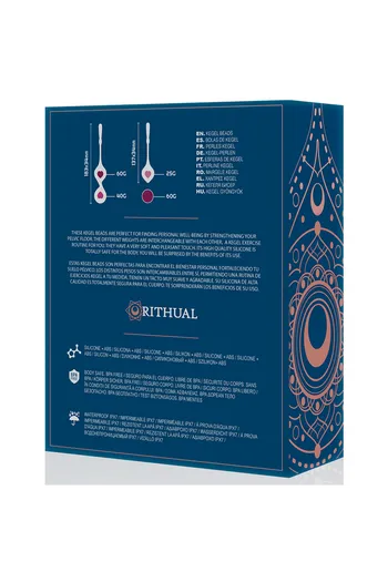 Deva di Rithual: Kit di Allenamento Pelvico con 4 Palle Vaginali per Tonificare e Migliorare il Piacere