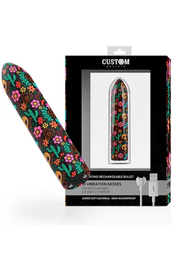 Custom Bullets™: Rechargeable Bullet Vibrator with 10 Functions | Ultimate Satisfaction
