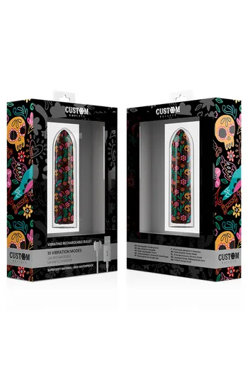 Custom Bullets™: Vibrador Ricaricabile con 10 Funzioni | Soddisfazione Garantita