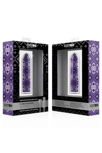 Custom Bullets™: Vibromassaggiatore Ricaricabile con 10 Funzioni | Scopri il Piacere
