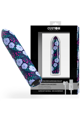 Custom Bullets™: Vibromassaggiatore Ricaricabile con 10 Funzioni | Scopri il Piacere