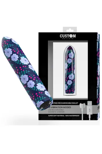 Custom Bullets™: Vibromassaggiatore Ricaricabile con 10 Funzioni | Scopri il Piacere