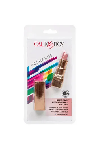 Hide & Play™ - Discreet Lipstick-Shaped Mini Massager