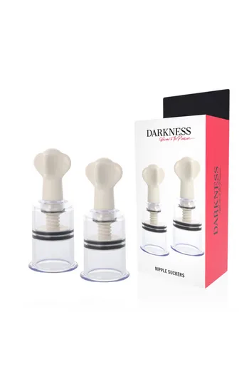 Darkness Nipple Enhancers - Breast Massage Suction Cups