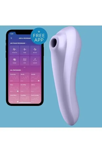 Satisfyer DUAL PLEASURE: Stimolatore Clitorideo Bluetooth e Vibrazione Punto G