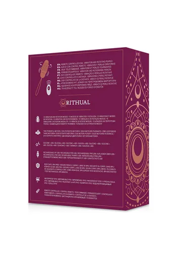 Rithual Bullet Vibratore - 10 Modalità, Controllo Remoto, Impermeabile