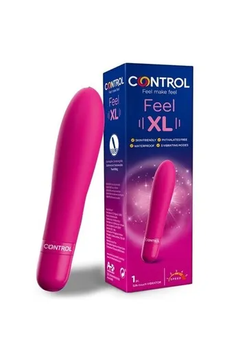 Feel XL: Vibrador Vaginal con 5 Velocità, Silicone Ipoallergenico e Impermeabile