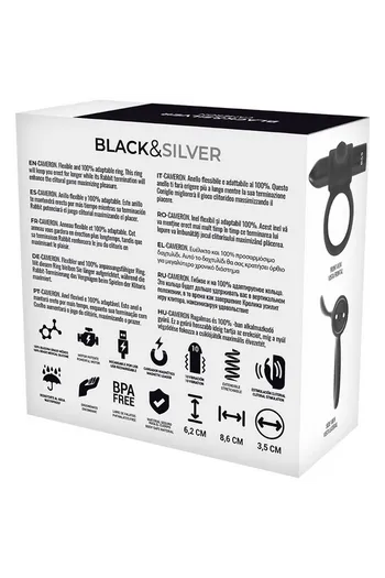 Anello Vibro-Stimolatore Maschile con Controllo Remoto