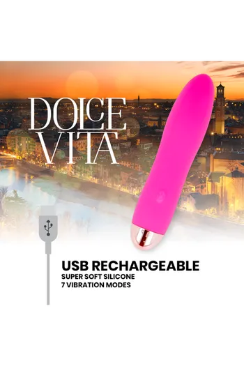 Dolce Vita Rechargeable Vibrators: Premium Quality & Soft Silicone