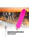 Vibratori Ricaricabili Dolce Vita: Qualità Premium e Silicone Morbido
