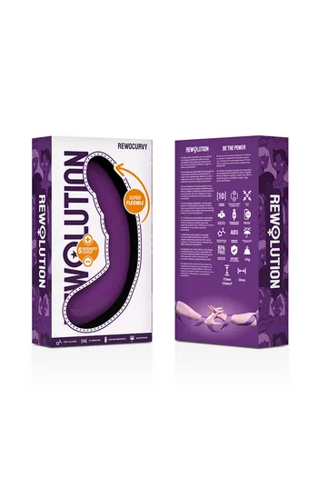 Vibratore G-Spot REWOCURVY: Piacere Intenso e Personalizzato