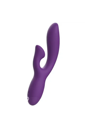 Dual motor vibrator for A-spot and clitoral stimulation