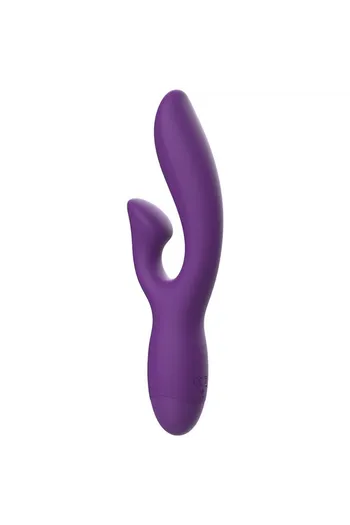 Dual motor vibrator for A-spot and clitoral stimulation