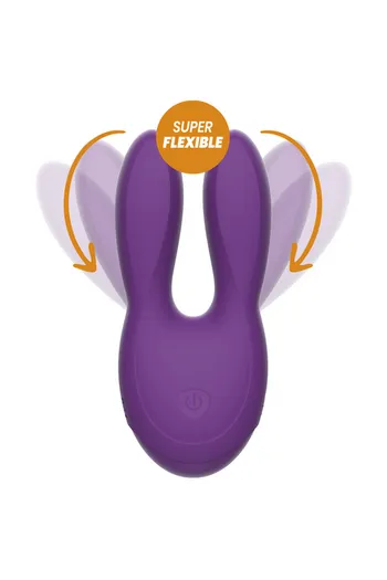 REWOBIT DUET FLEX Clitoral Vibrator - Dual Tip