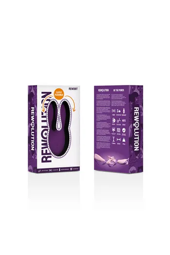 REWOBIT DUET FLEX Clitoral Vibrator - Dual Tip
