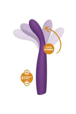 Vibratore potente e flessibile per piacere intenso