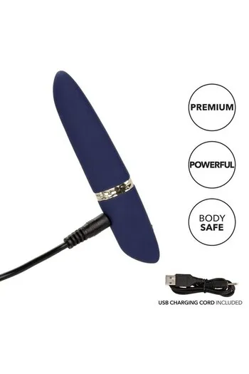 Mini Massaggiatore Ricaricabile USB - 10 Velocità, Impermeabile, Allevia Stress