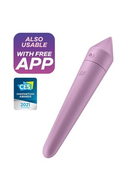 Satisfyer Ultra Power Bullet 8: App-Controlled Bullet Vibrator with 12 Programs & Waterproof