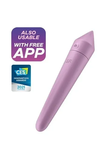 Satisfyer Ultra Power Bullet 8: Vibro Bullet App con 12 Programmi e Impermeabile IPX7