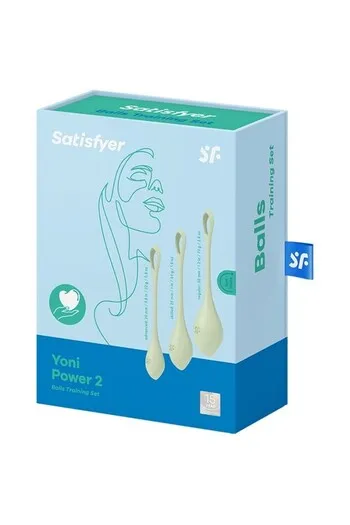 Satisfyer Yoni Power 2: Kegel Balls to Strengthen Pelvic Floor & Achieve More Intense Orgasms