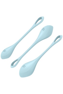 Satisfyer Yoni Power 2: Kegel Balls for Pelvic Floor Strengthening and Intense Orgasms