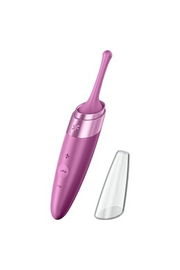 Twirling Delight: Clitoral Stimulator with Oscillating Tip | 40 Vibration Combinations