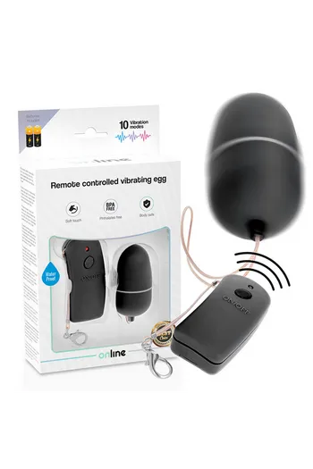 ONLINE Remote Control Vibrating Egg - 10 Modes for Adventurous Couples