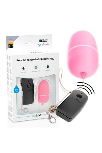 Remote Control Vibrating Egg - 10 Vibration Modes | ONLINE