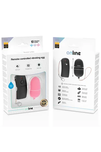Remote Control Vibrating Egg - 10 Vibration Modes | ONLINE