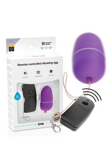 Uovo Vibrante con Telecomando - 10 Modalità di Vibrazione per Coppie