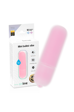 Powerful Mini Vibrator Bullet - 10 Vibration Modes | Discreet & Waterproof