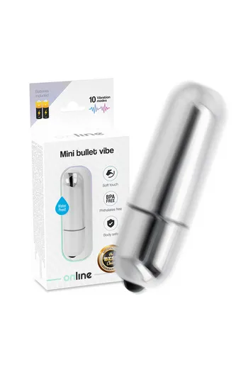 Mini Vibrating Bullet - 10 Vibration Modes, Powerful & Discreet | Buy Online