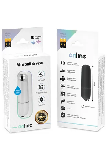 Mini Balla Vibrante - 10 Modi di Vibrazione, Potente e Discreta | Acquista Online