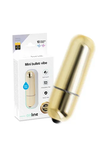 Mini Vibrating Bullet - 10 Vibration Modes, Powerful & Discreet | Online