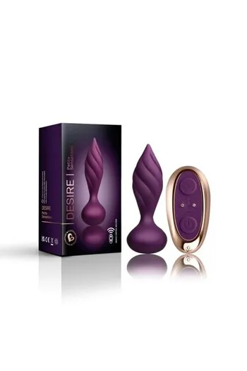 Rocks-Off Desire Anal Dilator: Sophisticated Pleasure & Powerful Vibrations